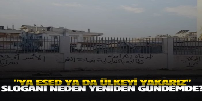 "Esed ya da ülkeyi yakarız" sloganı neden yeniden gündemde?