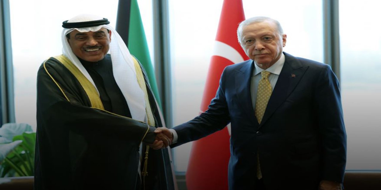 Cumhurbaşkanı Erdoğan, Kuveyt Veliaht Prensi ile görüştü