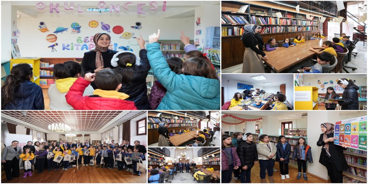 "Kütüphanelerdeyiz" etkinliğiyle öğrenciler, kütüphanelerde bilgi ve beceri kazanıyor