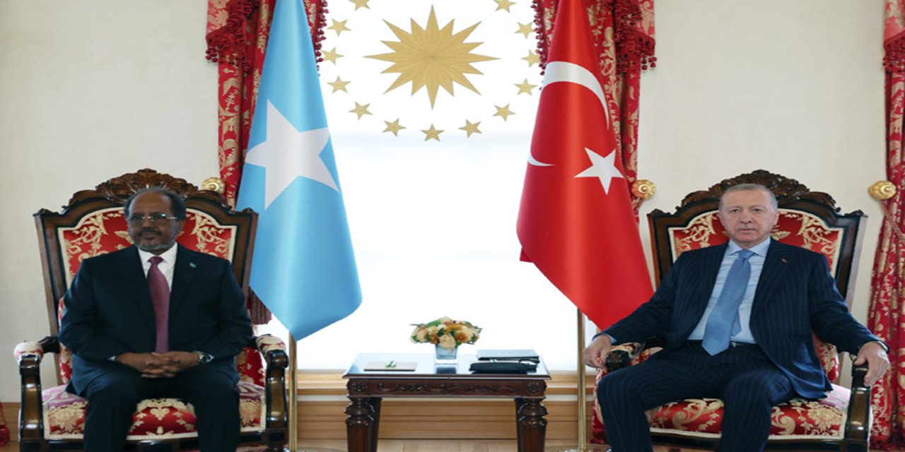 Cumhurbaşkanı Erdoğan, Somali Cumhurbaşkanı Mahmud'u kabul etti