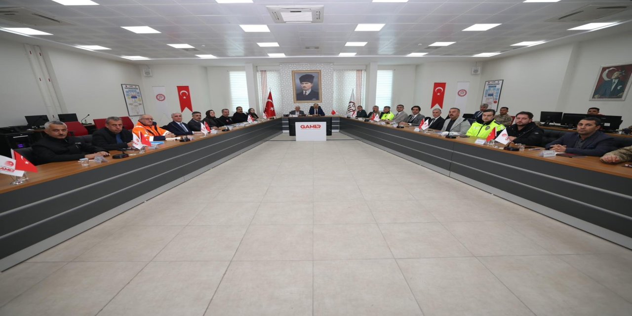 Siirt’te karla mücadele çalışmaları masaya yatırıldı