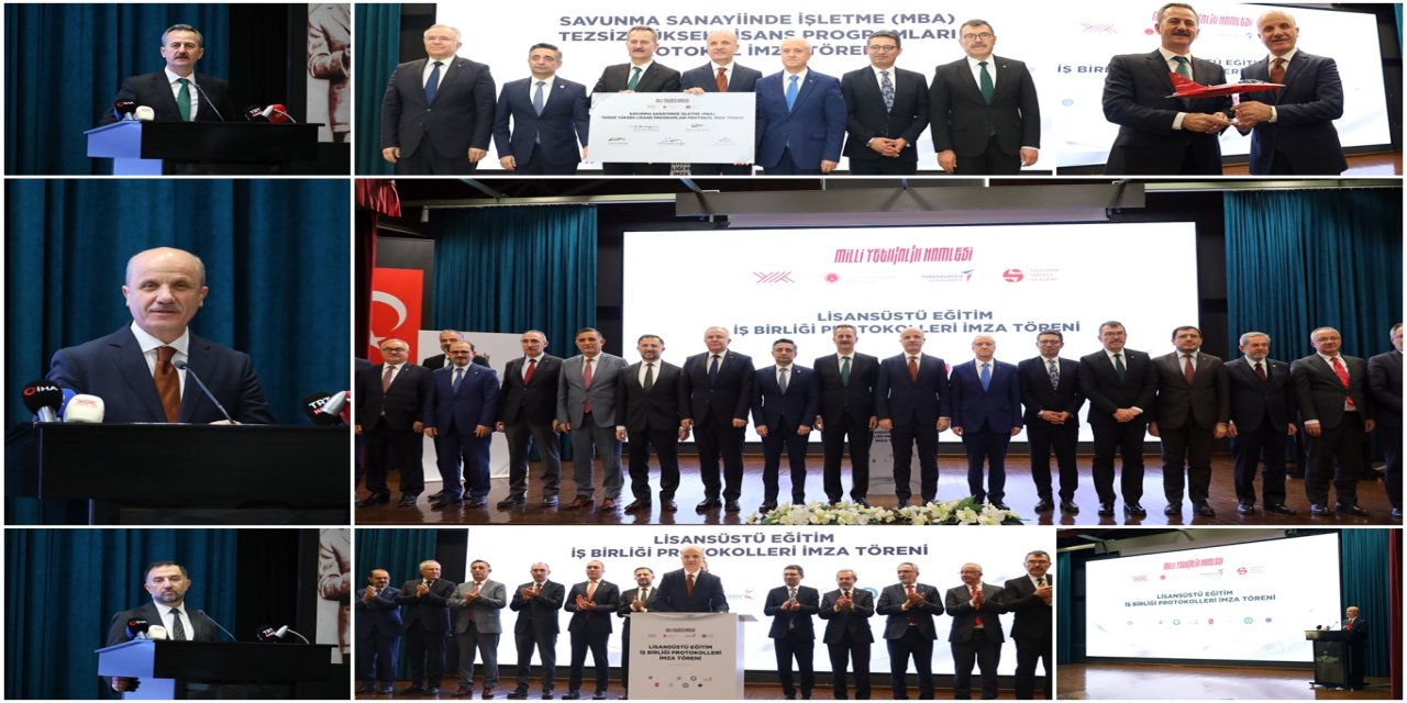 Yükseköğretim ile savunma sanayi arasında stratejik iş birliği