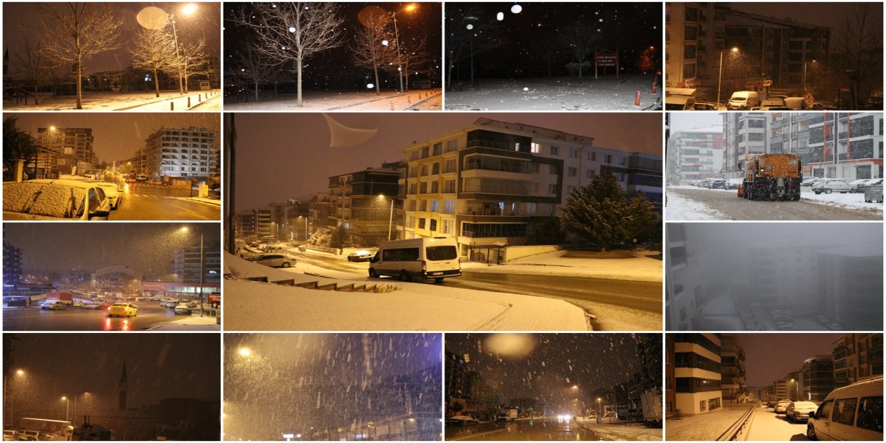 Ankara’da kar yağışı etkili oldu