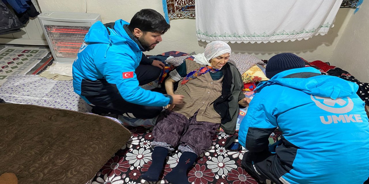 Batman'da UMKE ve 112'den zorlu koşullarda hayat kurtaran müdahale