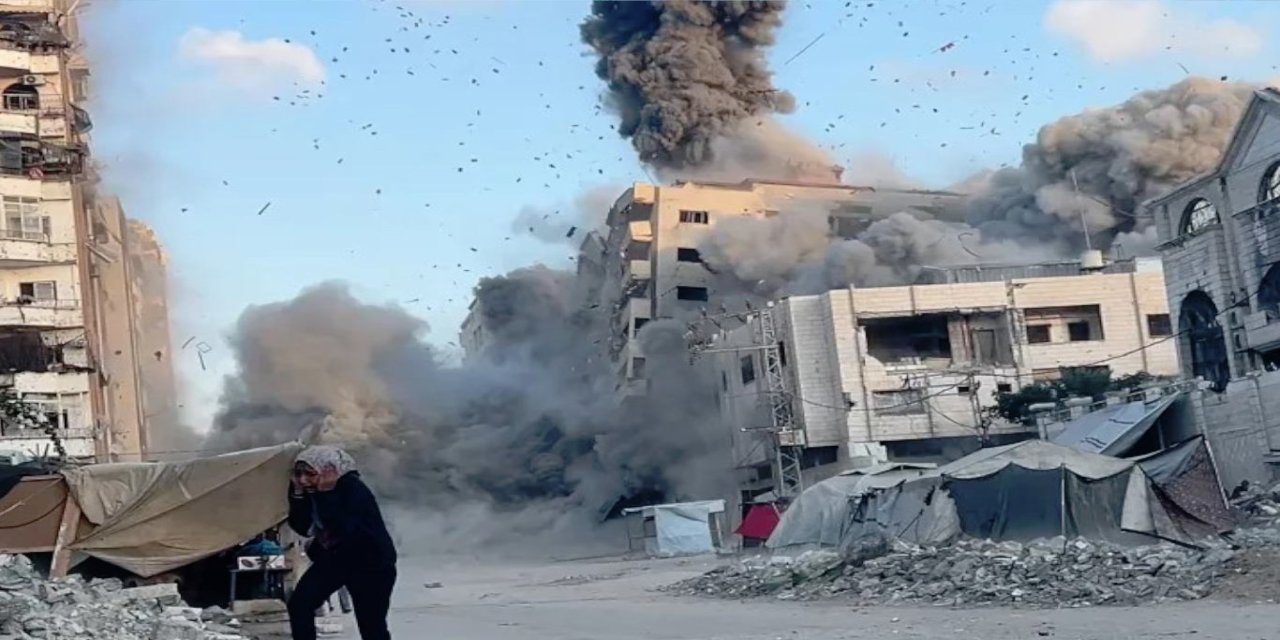 İşgalci siyonistler yeni yıla Gazze’yi bombalayarak girdi