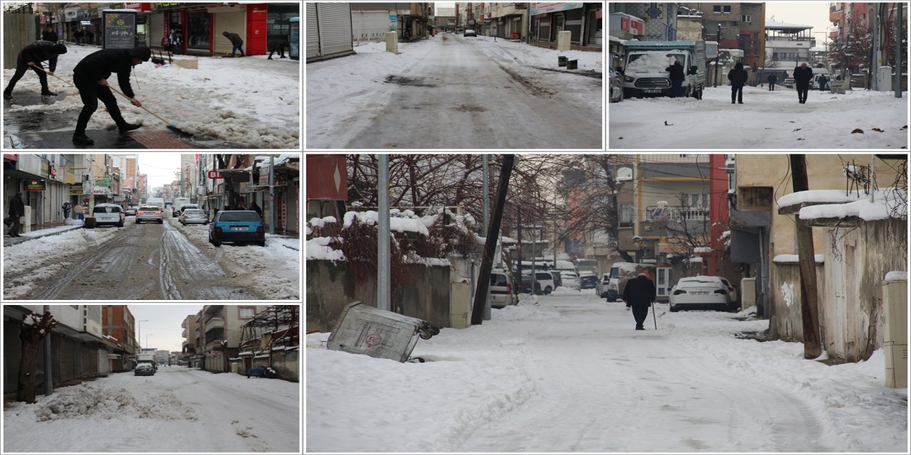 Batman'da mahalle araları kardan geçilmiyor: Hayat durma noktasında