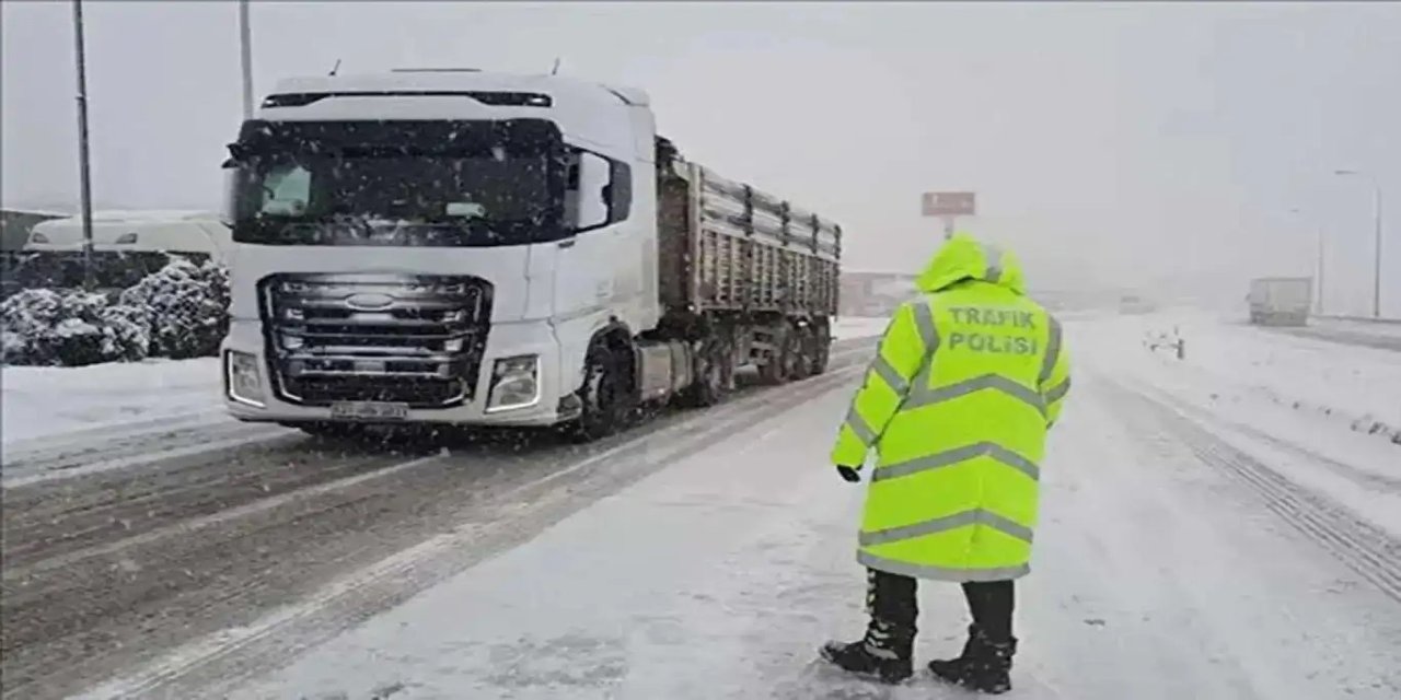 Bolu’da bazı araçlara geçiş yasağı