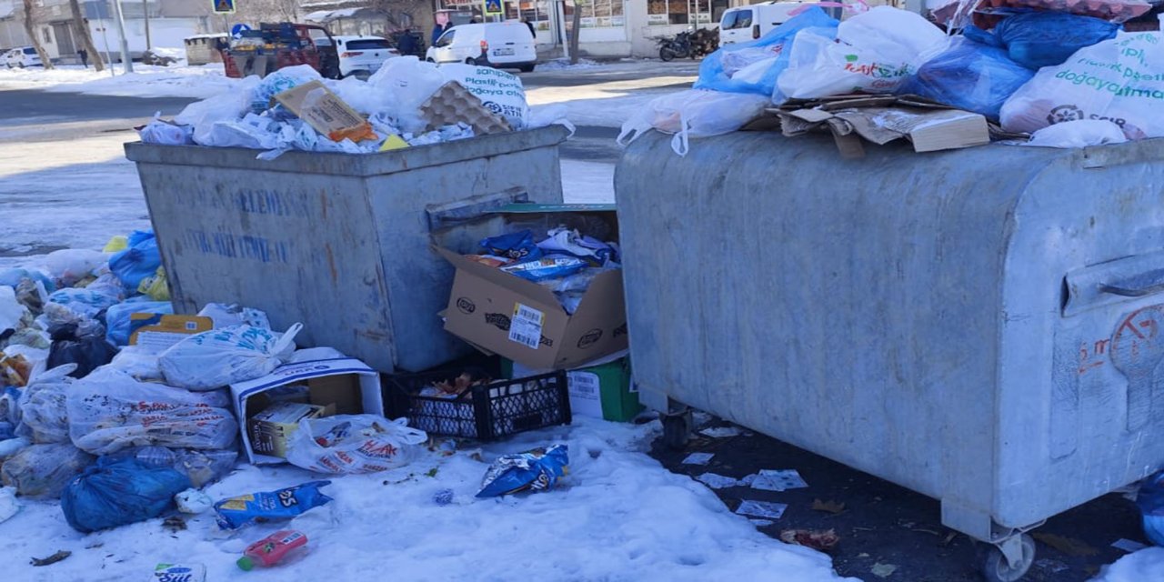 Batman'da çöp birikintisi tepki çekiyor