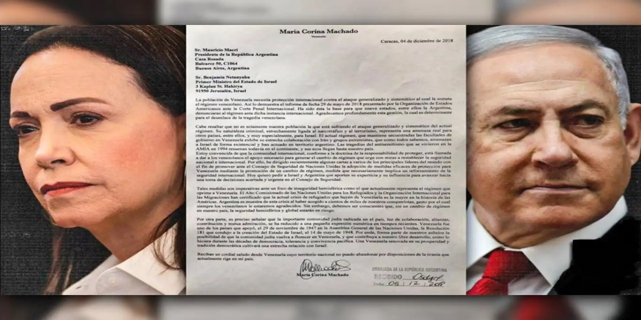 Siyonist rejim destekçisi Machado: Venezuela'da hükümeti devralmaya hazırız