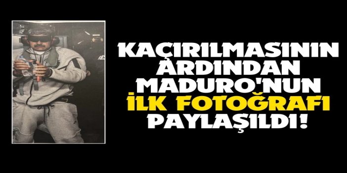 ABD savaş gemisindeki Maduro New York'a götürülüyor