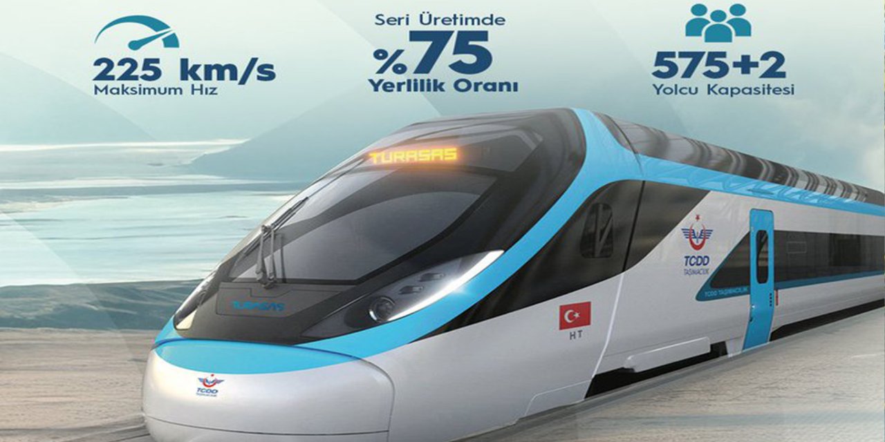 Milli Elektrikli Hızlı Tren Seti’nde yüzde 90 ilerleme