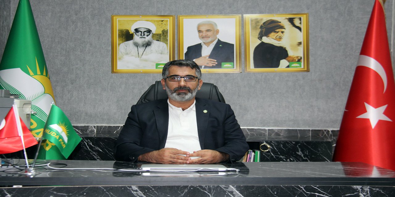 HÜDA PAR Dicle İlçe Başkanı Göçtürk: İstihdam alanları oluşturulmalı, kaynaklar heba edilmemeli