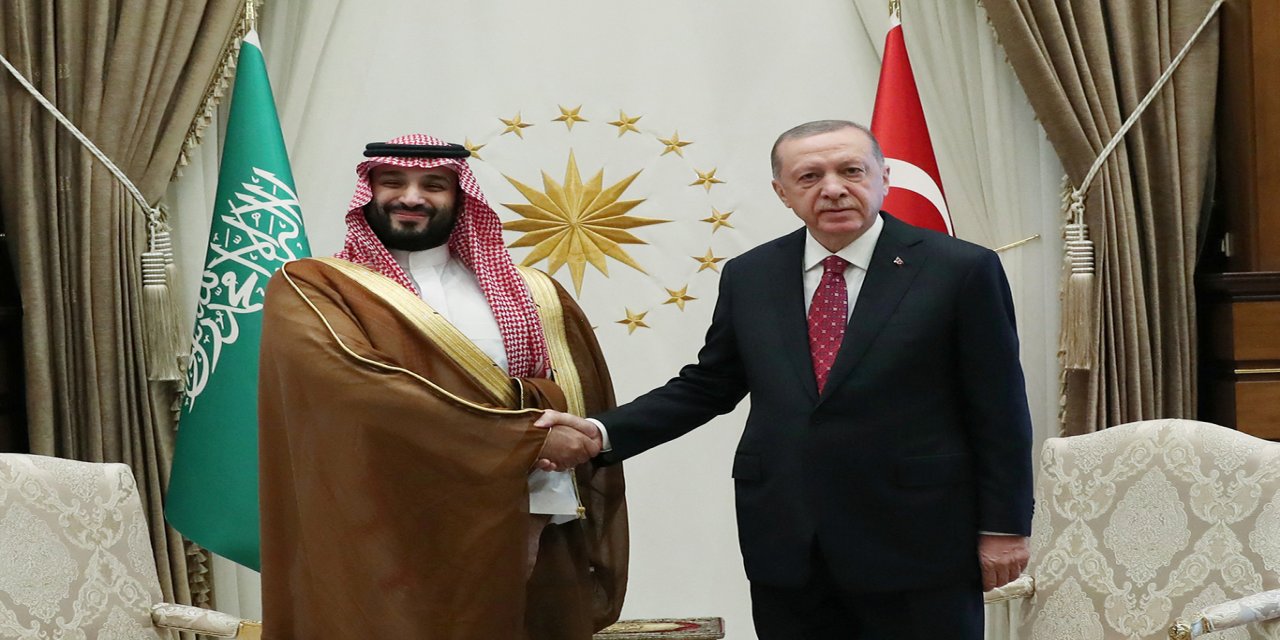 Cumhurbaşkanı Erdoğan Suudi Arabistan Veliaht Prensi Selman ile görüştü