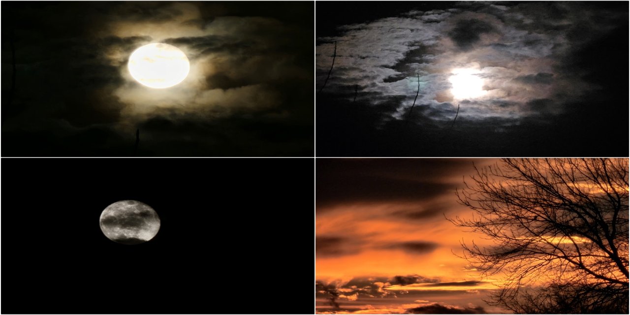 Lodosun ardından Bursa semalarında görsel şölen oluştu