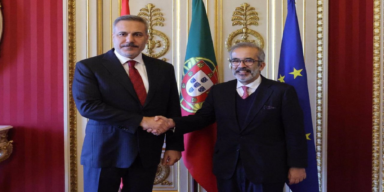 Bakan Fidan, Portekizli mevkidaşı Rangel ile bir araya geldi