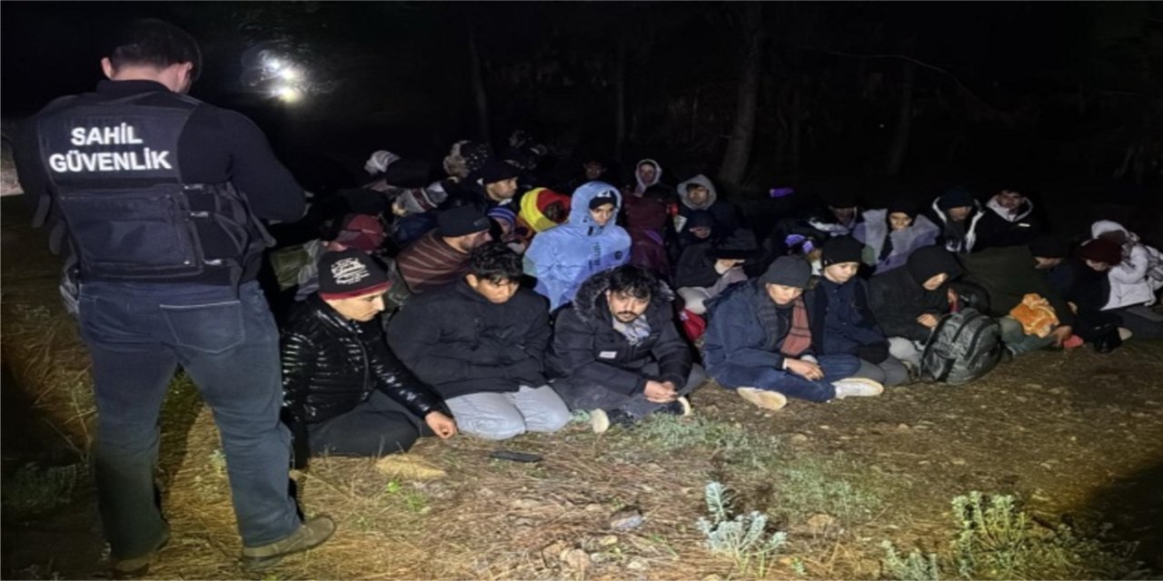 Muğla’da 58 düzensiz göçmen yakalandı