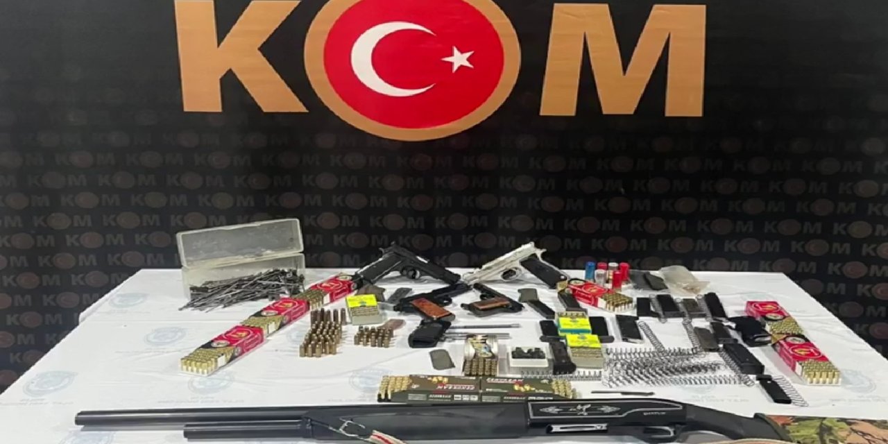 Amasya’da silah kaçakçılığı operasyonu: 2 gözaltı