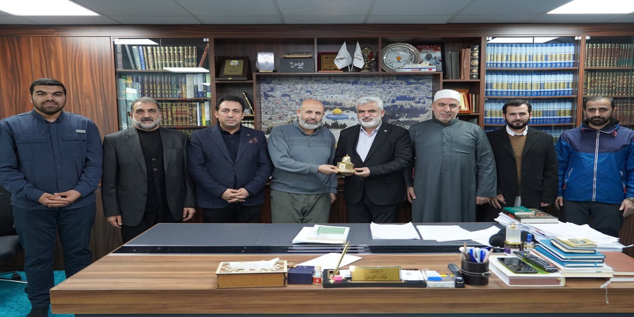 HAKSİAD’dan Filistin Alimler Birliği’ne ziyaret