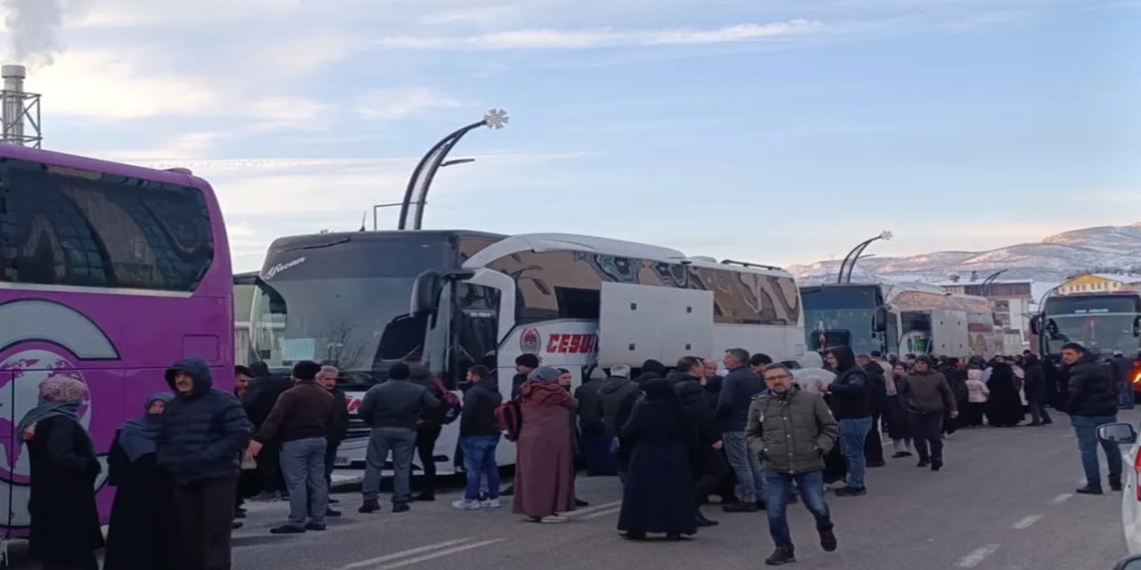Bingöl’de 150 umreci dualarla kutsal topraklara uğurlandı