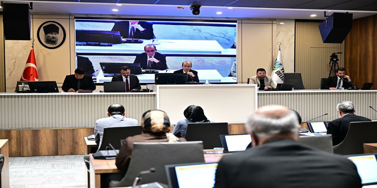 Yeşilyurt Belediye Meclisi yeni yılın ilk toplantısını gerçekleştirdi