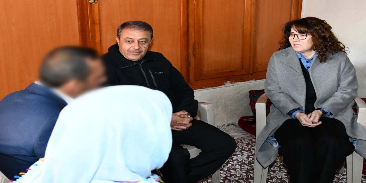 Şanlıurfa Valisi Şıldak "umuda kapı açanları" evlerinde ziyaret etti