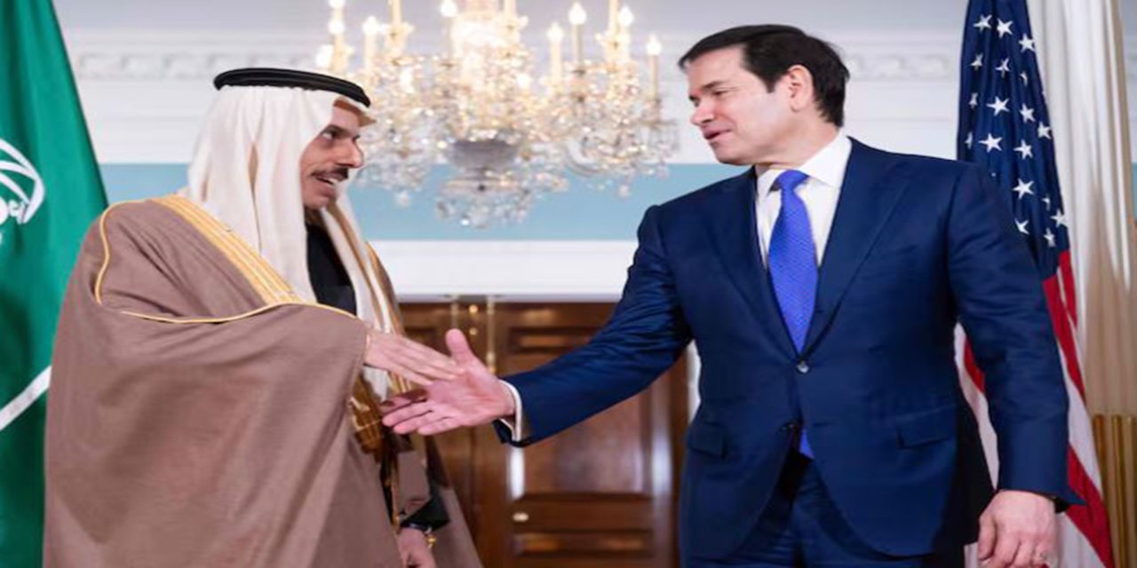Suudi Arabistan Dışişleri Bakanı, ABD’li mevkidaşı Rubio ile görüştü