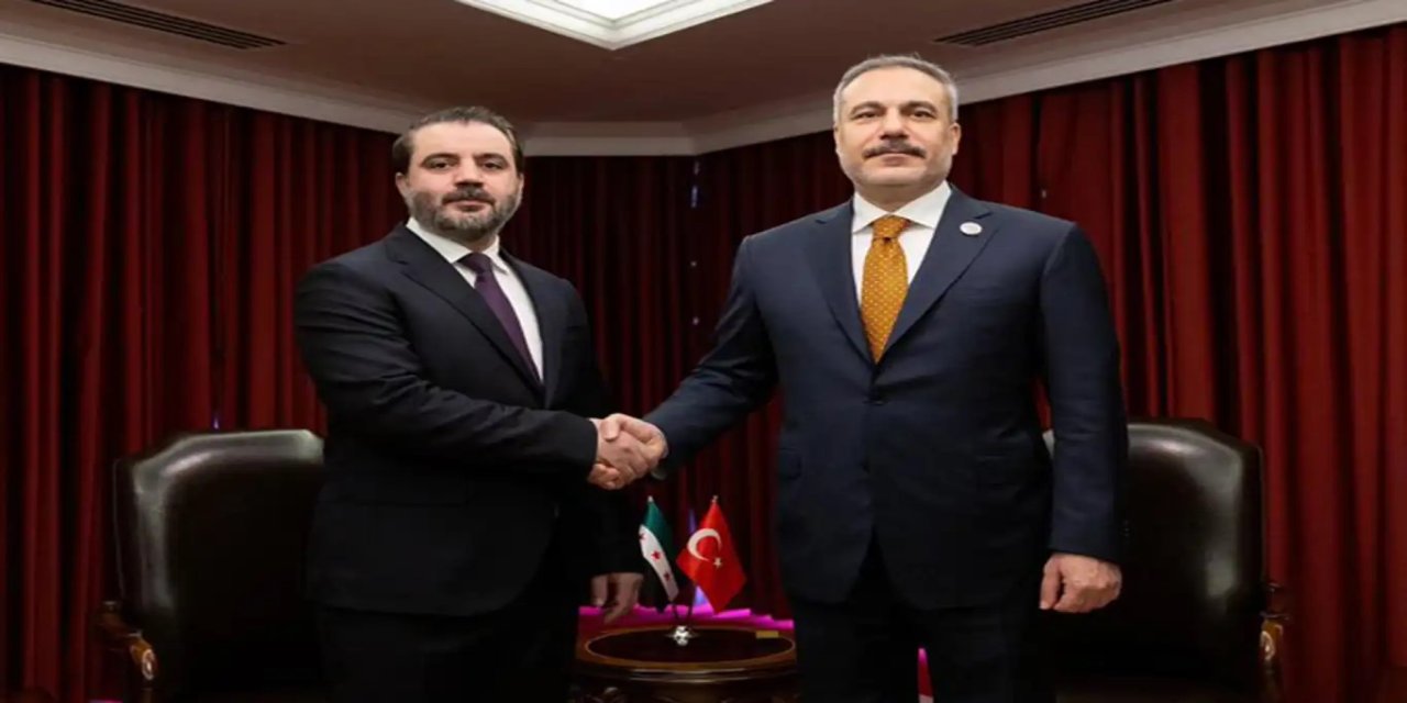 Bakan Fidan, Suriye Dışişleri Bakanı Şeybani ile görüştü