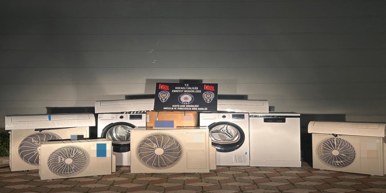 400 bin TL değerindeki beyaz eşya hırsızlığının şüphelileri yakalandı