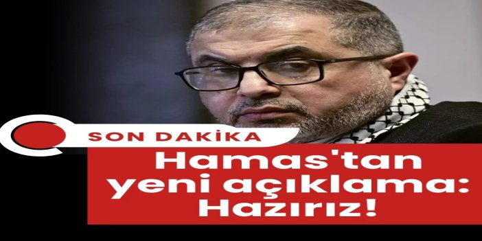 HAMAS: İkinci aşamaya hazırız, Gazze'yi Filistinli bir yönetim devralmalı