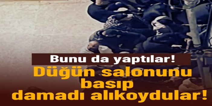 Düğün salonunu basan işgal rejimi damadı alıkoydu