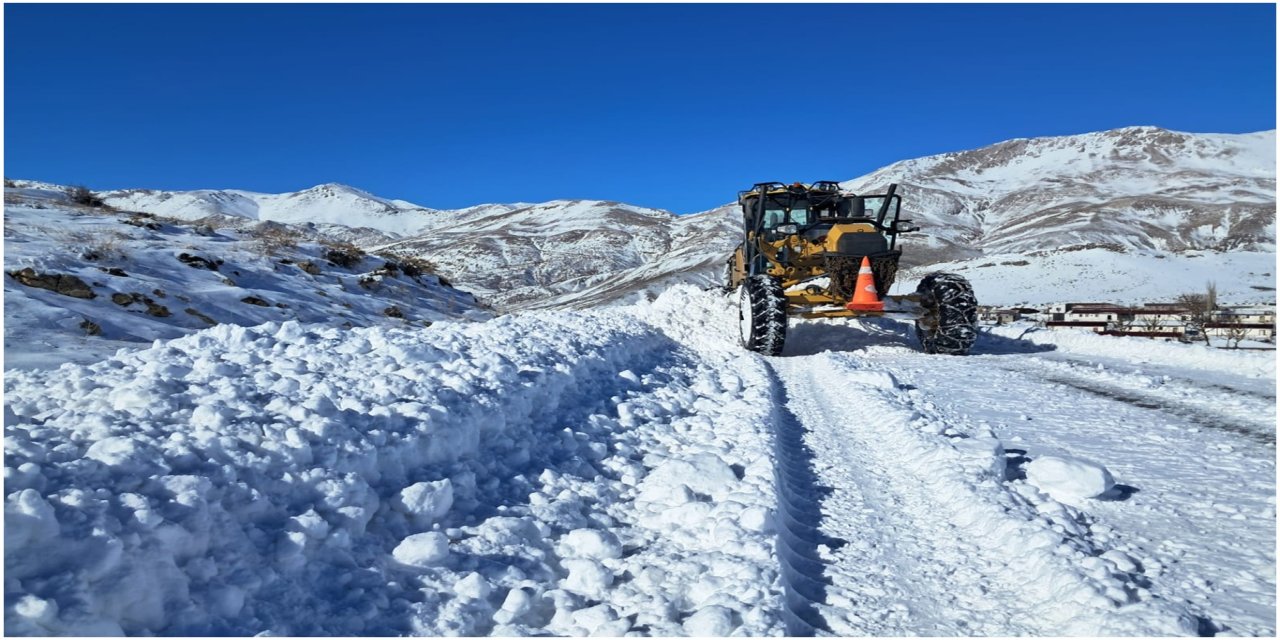 Malatya Büyükşehir Belediyesinden karla mücadele seferberliği