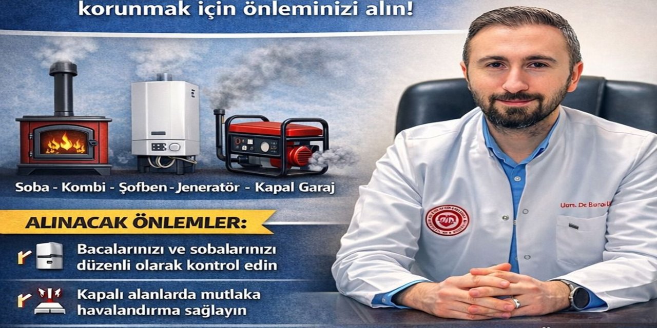 Sessiz tehlike: Karbonmonoksit hayatları tehdit ediyor