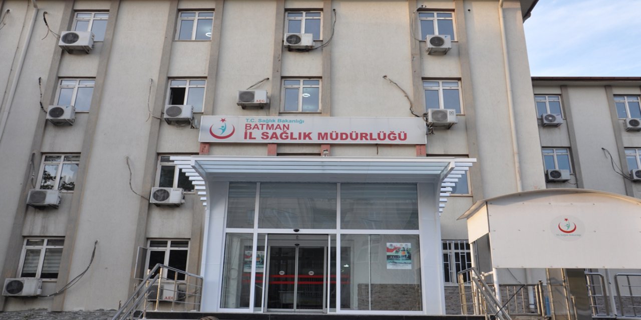 Batman İl Sağlık Müdürlüğü 2025 hizmet verilerini açıkladı