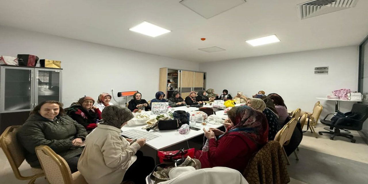 Malatya'da el sanatları kursları kış günlerinde yoğun ilgi görüyor
