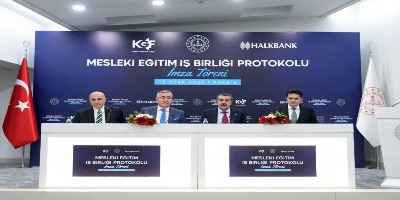 Meslek lisesi mezunu gençlerin istihdamı için protokol imzalandı