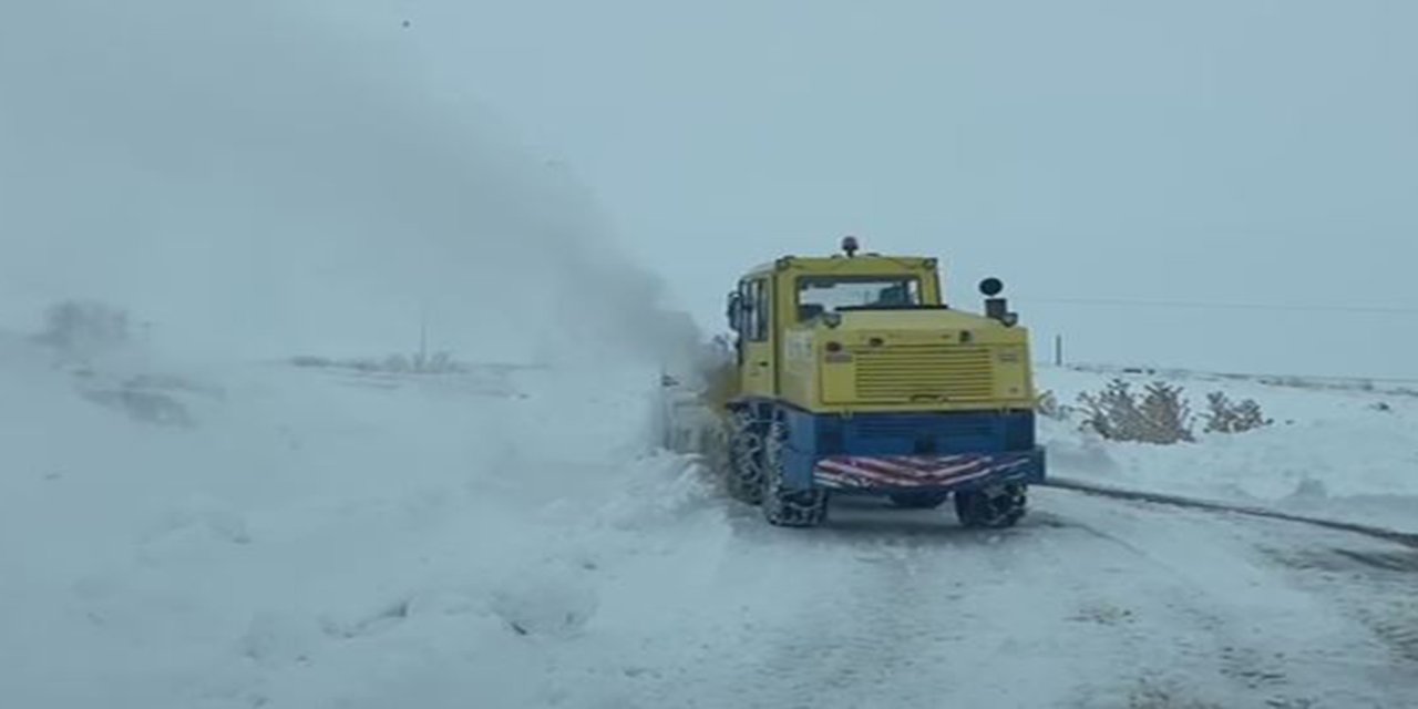 Malatya'nın 9 ilçesinde eğitime kar engeli