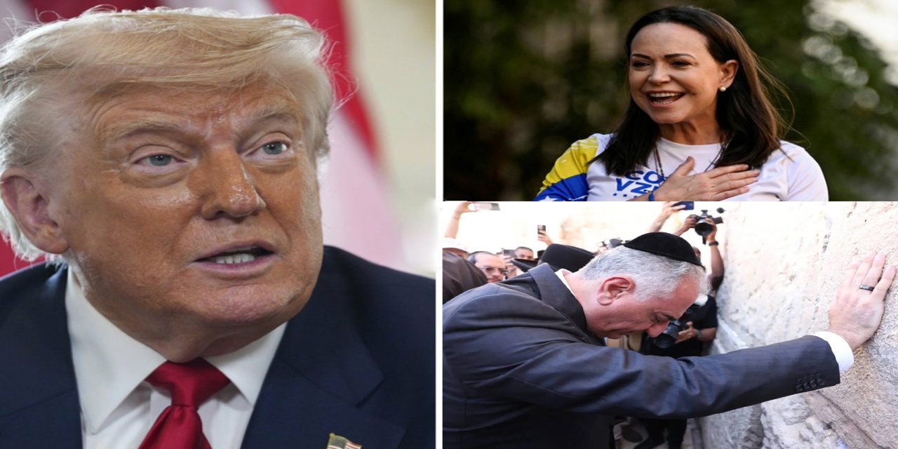 Pehlevi ve Machado’dan ülkelerine ihanet yarışı: Trump'a "bizi seçersen pişman olmazsın" söylemi