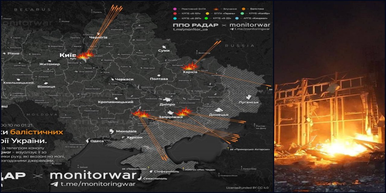 Rus saldırıları Ukrayna’yı zorluyor: Yılın en yoğun füze saldırısı