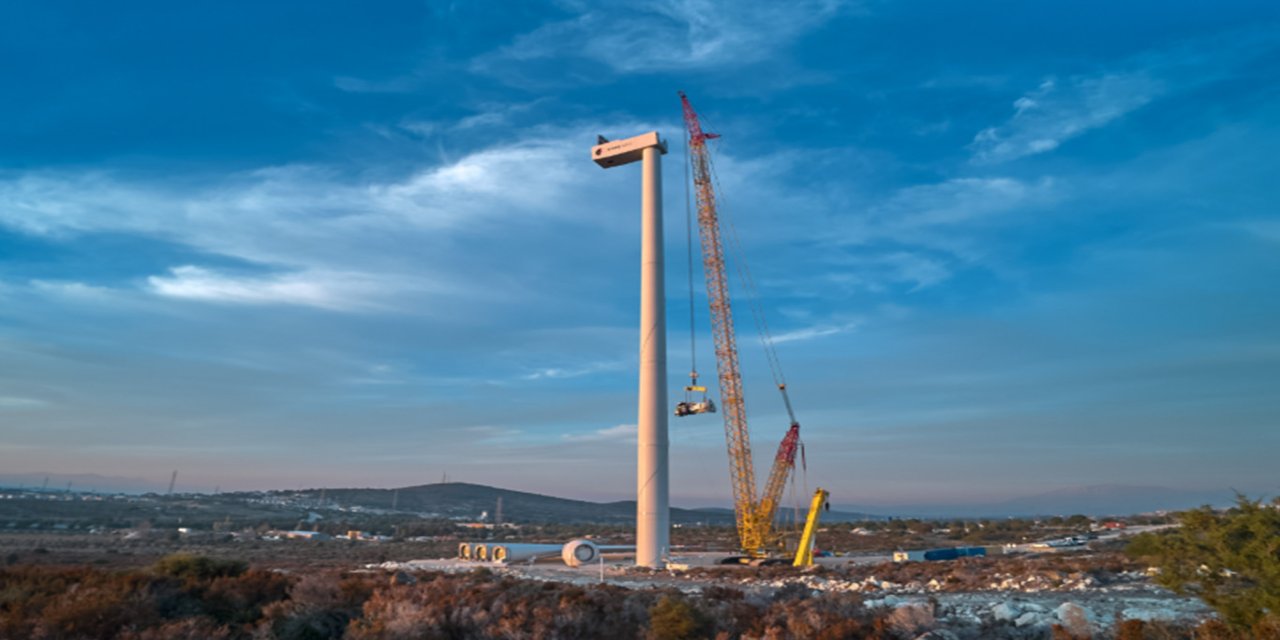 Alaçatı RES’te yerli üretim dönemi