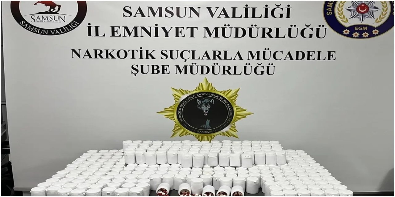 Samsun’da uyuşturucu operasyonu