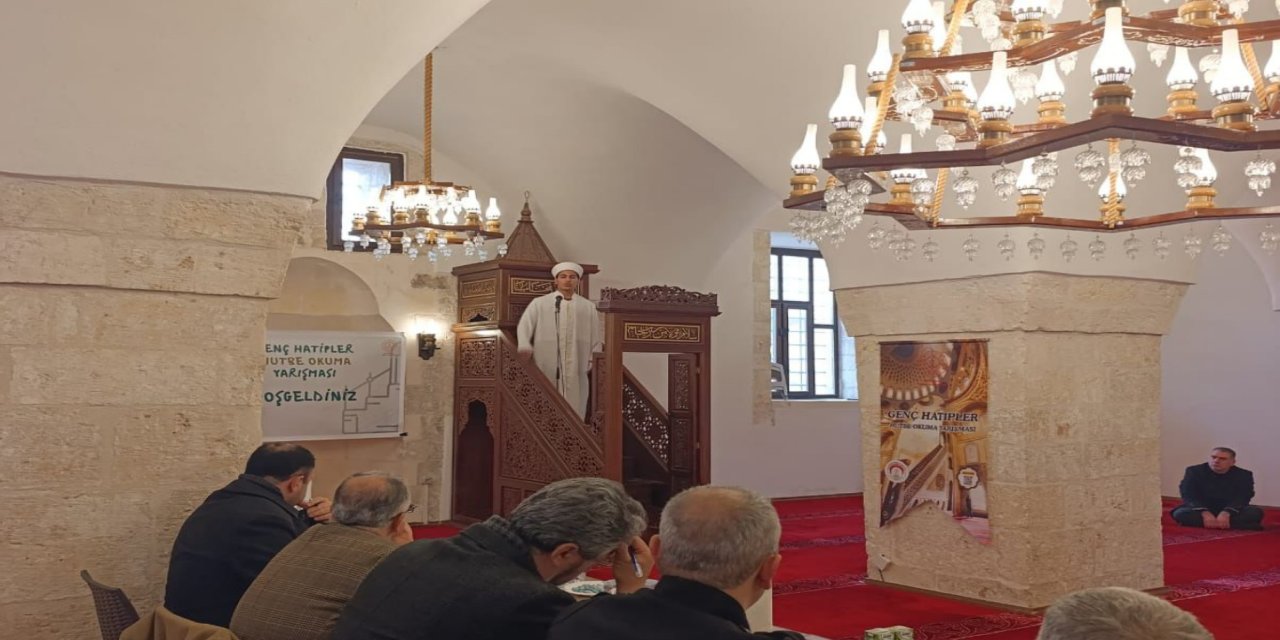 Mardin’de Genç Hatipler Hutbe Okuma Yarışması il finali düzenlendi