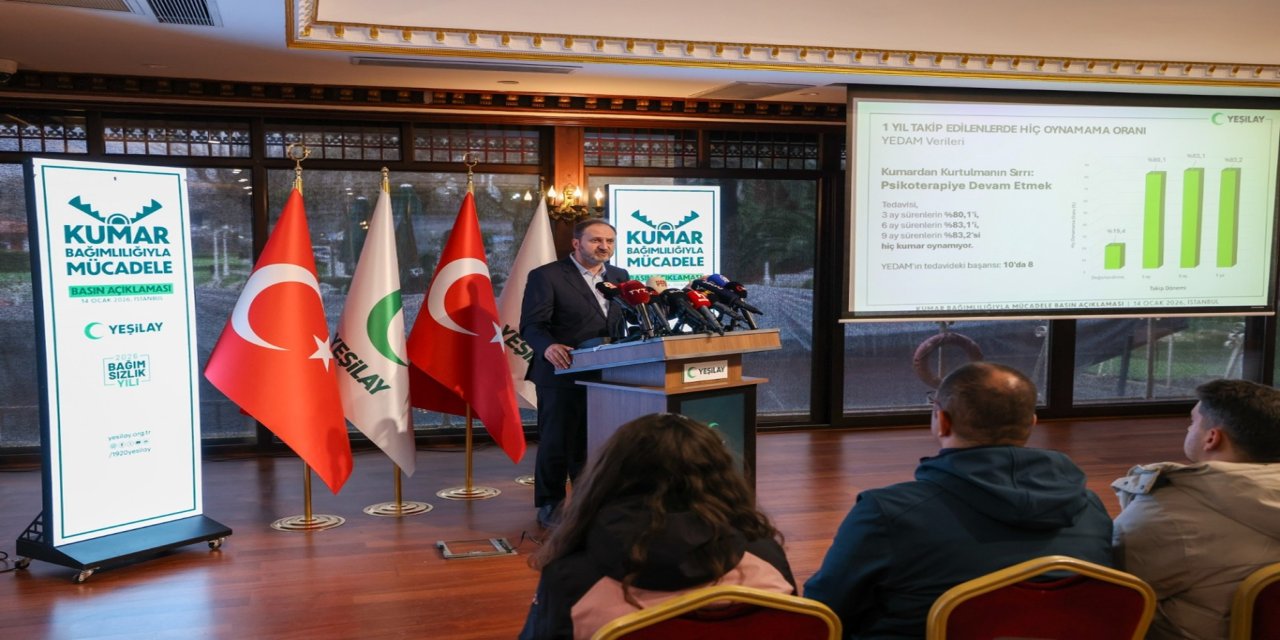 Yeşilay Başkanı Dinç: Kumarın yasalı veya yasa dışı olanı yoktur