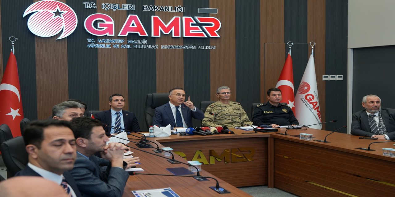 Gaziantep'te 2025 yılı güvenlik, asayiş ve yatırım değerlendirmesi paylaşıldı