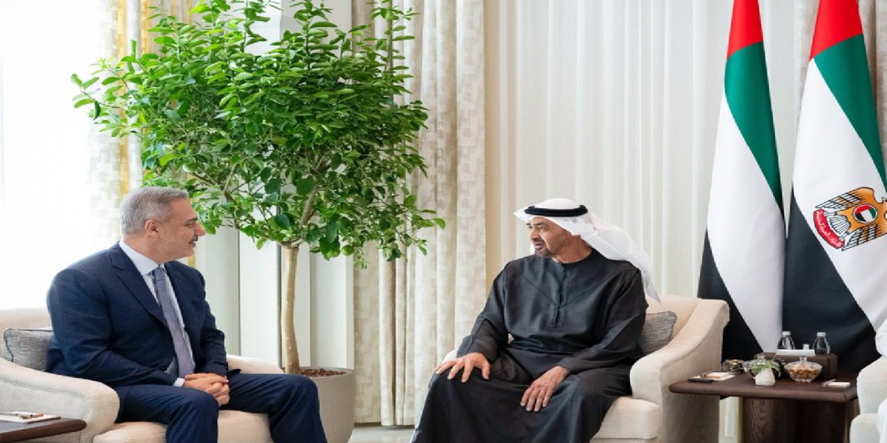 Bakan Fidan BAE Devlet Başkanı Al Nahyan ile görüştü