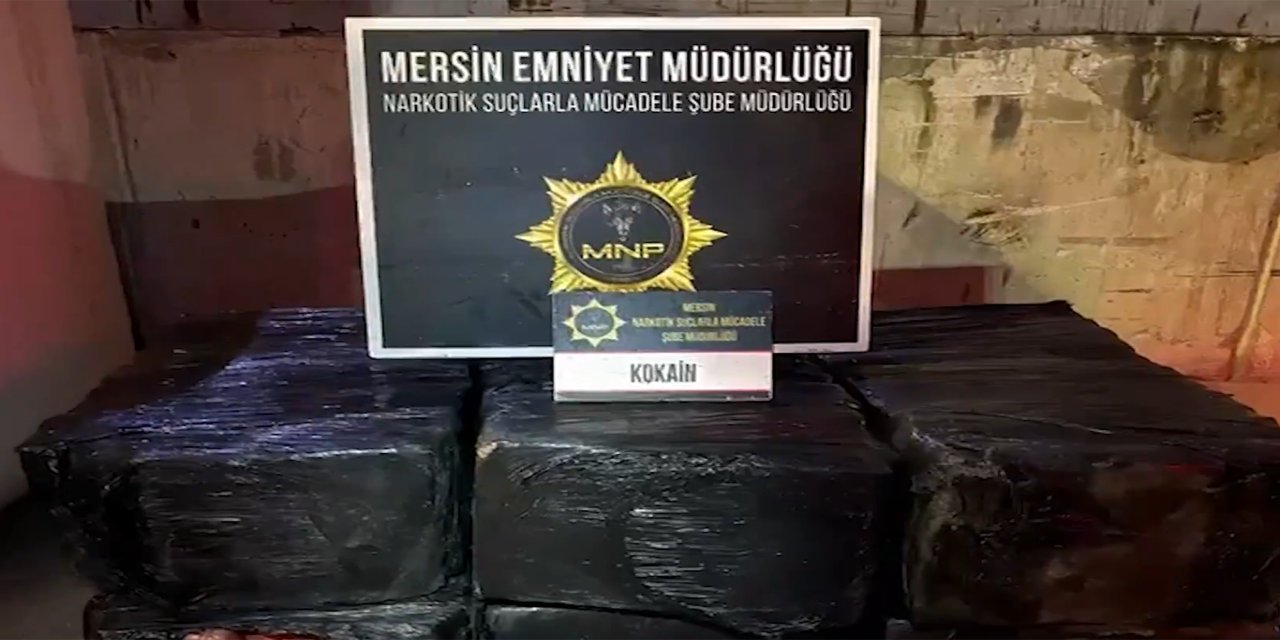 Mersin Limanı'nda 298 kilo kokain ele geçirildi
