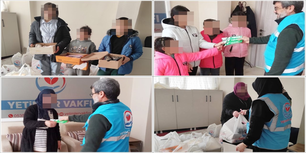 Yetimler Vakfı'ndan Batman'da yetimlere anlamlı destek