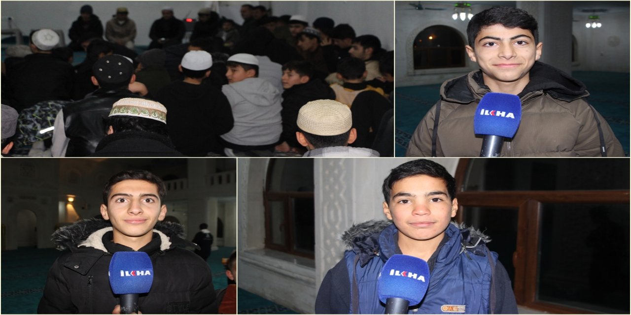 Çocuklar: Namaz bizim miracımızdır, bu gecede Müslümanlar ibadet etmeli ve Gazze'yi unutmamalı