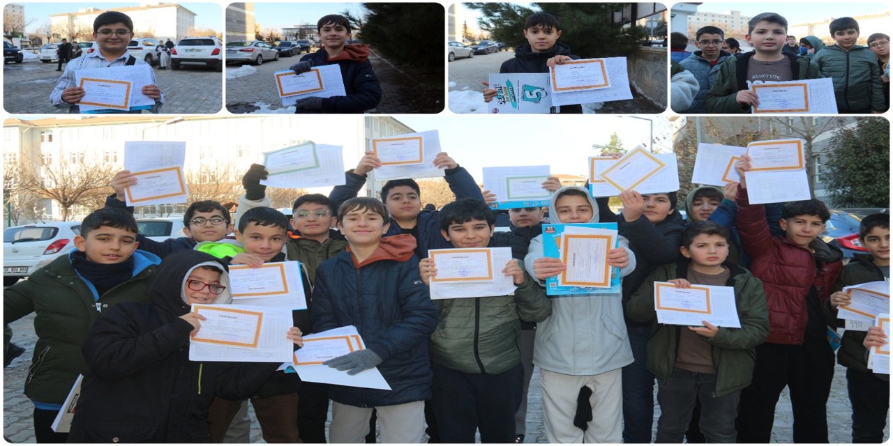 İmam Hatipli öğrenciler: Aldığımız takdir belgesinin asıl sahibi Gazzeli kardeşlerimizdir