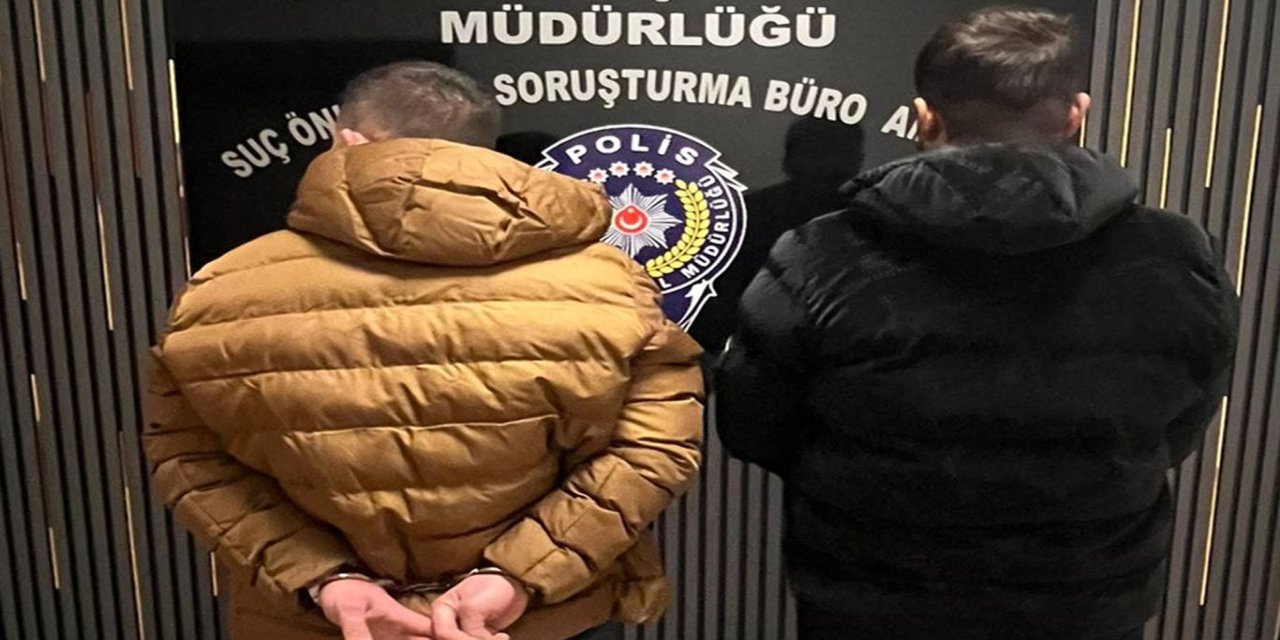 Gaziantep'te araması bulunan 2 şahıs yakalandı