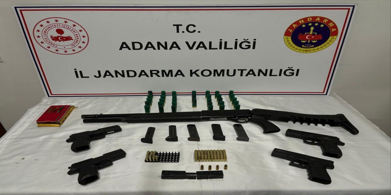 Adana'da ruhsatsız silah operasyonu: 1 tutuklama